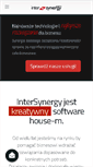 Mobile Screenshot of intersynergy.pl
