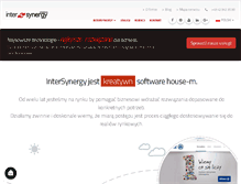 Tablet Screenshot of intersynergy.pl